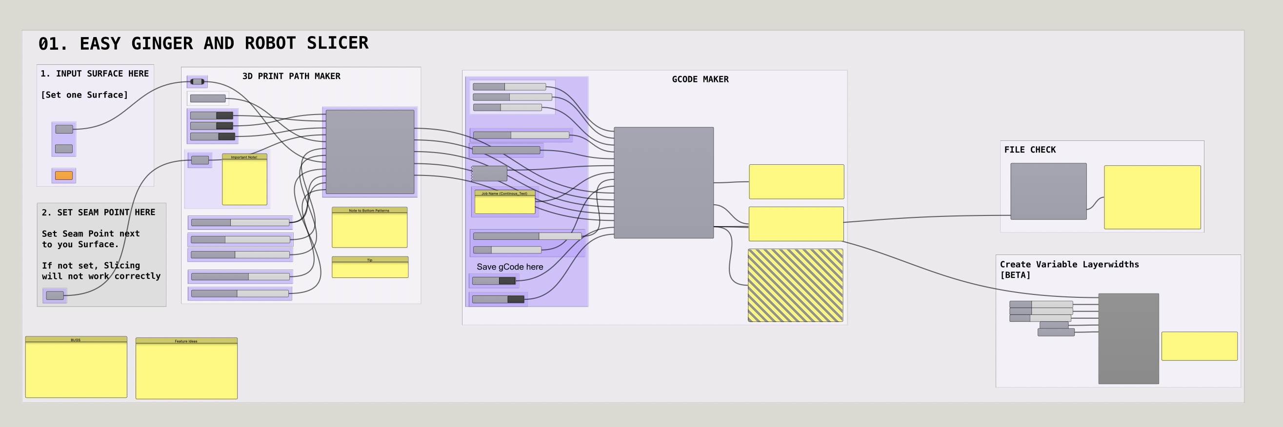 LARGER.slicer Easy Slicer: 3D print path maker and G-code maker in Grasshopper